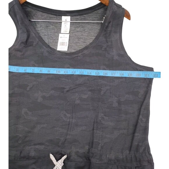 Member's Mark Women's Tank Favorite Soft Pullover Dress Black Camouflage Size XL - Picture 3 of 7